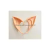 Masques De Fête Maison Jardin Festif Mystérieux Elfe Oreilles Fée Cosplay Accessoires Latex Doux Prothétique Fausse Oreille Halloween Cos Masque Xb1 Dhmt0