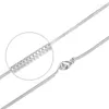 Chains Box Chain Necklace Ultrathin 1-1.2 MM Wide Copper Alloy For Woman Pendants Accessioriss