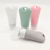 Bouteilles de stockage Bouteille en silicone rechargeable de 60 ml Tube de sous-embouteillage pour le lavage des mains Lotion de voyage Shampooing Gel douche Récipient à presser