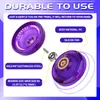 Yoyo MAGICYOYO Responsive Yoyo for Kids K2 Crystal Dual Purpose Plastic Yo-Yo for Beginners Replacement Unresponsive Ball Bearing 230628