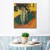 Fine Canvas Art Eve 1889 Handmade Paul Gauguin Painting Modern Restaurant Wall Decor