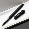 Pens LMP Inheritance Series Matte Black Classic Nib Fountain Pen Rolleball Ballpoint Pens Writing Office met unieke slangenclip 1912