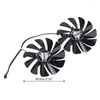 Computer Coolings 2pcs/set 95mm FDC10U12S9-C RX5700 XT GPU Fan For XFX RX 5600 5700 RAW II Graphics Card Cooling