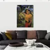 High Quality Handmade Paul Gauguin Painting E Haere Oe I Hia Aka Where Are You Going Modern Canvas Artwork Wall Decor