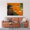 Toile symbolique Art Autoportrait Les Misérables Paul Gauguin Peinture Paysages Modernes Faits À La Main Hôtels Chambre Décor