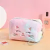 Fur Cat Cosmetic Storage Bag Sundry Women Plush Girl Makeup Bag Female Beauty Case Travel Portable Toiletry Makeup Case Bag