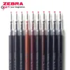 Pens 10PCS Zebra Limited JJ15 Sarasa Grand Gel Pen Refill JF05 Quickdrying Refill Suitable for JJ15/JJ55/JJ56 10 Color Options