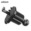 Universal Car Air Vent Clip Mount 17mm Ball Head Base Metal Hook for Car Air Outlet Mobile Phone Holder Stand GPS Bracket