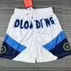 Pantaloncini americani di nicchia24ss Wade Pantaloncini da basket Pantaloncini sportivi corti al ginocchio Pantaloni quarti da basket estivi traspiranti ad asciugatura rapida