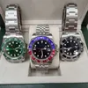 2813 Movement Watch Sub GMT Designer Watches للرجال من الفولاذ المقاوم للصدأ Montre Homme 41mm الياقوت Luminous Watches Watches SB006