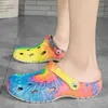 Sandały Summer Kobiety Garden Clogs Wygodne kamuflaż Eva Buty wtrysku swobodny oddychający sandałowy mężczyzna na plaży Buty wodne 230629