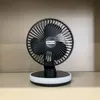 Ventilador pequeno, bateria 18650, 3000mAh, carregando 5-6 horas quando a luz está acesa, a primeira marcha é usada por 7 horas; 5 horas na segunda marcha; Terceira marcha 3 horas, quarta marcha 2 horas