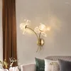 Wandlamp Slaapkamer Nachtkastje Creatieve Bloem AchtergrondlampModern Eenvoudig Tuinlicht Luxe