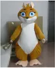 2023 Discount factory sale a squirrel mascot costume with blue eyes for adult to wear