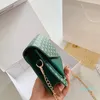 Borsa borsa firmata Borsa a tracolla di lusso Borsa da donna Design geometrico grande capacità Banchetto di lusso Portafoglio per il tempo libero Scatola stile celebrità buona bella