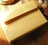 Koperty 100pcs/działka Vintage Kraft Paper Envelope Wedding Gift Difts 176*126 mm School and Office Dostawca