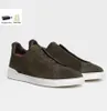 Tênis masculino sapatos cruzamento-elástico esportes confortável deslizamento-on lazer plana extra-leve sola de borracha andando EU38-46