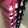 Storage Boxes 12 Pockets Home Bedroom Closet Wardrobe Shoes Organizer Hanging Bag For High-heeled Sneakers Slipper Multigrid