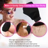 Duurzame dubbelzijdige dode huidverwijdering Body Scrubber Exfoliërende handschoen Scrubhandschoenen voor gezichtsmassage Bad Douche Spa
