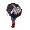 Зонты Женщины Зонт Дождь Прохладный Средний Палец Зонт Дождь Зонт Ветрозащитный Складной Зонт Личность Средний Палец Зонты 230628
