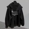 Kadın Hoodies Rahat Kadın İlkbahar Sonbahar Trendy Fermuar Hırka Kapşonlu Ceketler Moda Baskı Gevşek Hoodie Erkekler Y2k çiftin Ceket 2023