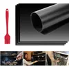 Ny non-stick BBQ GRILL MAT 40*33CM BAKING MAT LABECUE TOOLS Matlagning Grillark Värmemotstånd Lätt rengörd Kök BBQ Tool