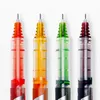Pennor 6/12 st pilot BXV5 Full nål Rak flytande kulspets penna BXV5 0,5 mm gelpenna Multicolor Stor kapacitet
