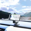 Supporto universale per telefono cellulare per auto Supporto per parabrezza Supporto per smartphone Supporto per rotazione del telefono per smartphone GPS vivavoce