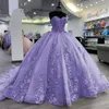 Champagne Sweetheart Ball Gown Quinceanera Dress For Girls Beaded Party Gown Appliques 3DFlower Prom Dresses Vestido De 15 Anos