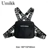 Marsupi Donna Uomo Chest Rig Bag Fashion Hip Hop Tasche Streetwear Vest Belt Pack