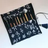 Bags Watercolor Brush Pencil Bags Chinese Painting Calligraphy Brush Pencil Case Cotton Pencil Case Roll Calligraphy Pen Storage Bags