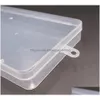 Storage Boxes Bins Housekee Portable Dustproof Mask Case Disposable Face Masks Container Box Organizer Kd1 Drop Delivery Home Gard Dhakp