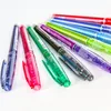 Pen Pilot Pen Frixion LF22P4 ERASABLE GEL PEN IGELE NIB 0,4 mm Japonia 10 sztuk Pensje żelowe 2018