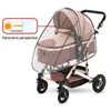 Kinderwagenteile Zubehör Universal Regenschutz Baby Auto Tragbares wasserdichtes Wetter für 230628