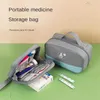 Small Medicine Storage Box Organizer Sack Emergency Medical Case Outdoor Aid Kit Portable Travel Supplies Tool For Kid Picnic