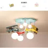 Plafondverlichting Hanger Kindervliegtuigen Lampen LED Creatief Ontwerp Cartoon Voor Home Decor Kinderkamer Kleuterschool Kroonluchters