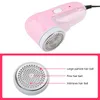 Lint Remover Household Clothes Electric Shaver Fabric Portable Brush and Rechargeable Blade 230629