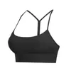 lulu Flow Y-Type Underwear Bra Yogalu Bra with logo Women's Beautiful Back Stretch Breathable New Sexy Nylon Fitness Top