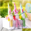 Christmas Decorations Easter Bunny Gnomes Girl Room Decor Gifts Elf Dwarf Home Stuffed Ornaments Rabbit Collectible Dolls Plush Figu Dhnio