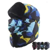 Berets Winddichte Warme Mütze Winter Bomber Hüte Männer Frauen Thermische Trooper Schnee Ski Cap Acryl Lei Feng Caps Gorras