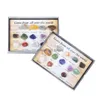 Party Favor 15 Pc Rock Mineral Collection With Collector Box Display Case Id Sheet Beginner Starter Set Kids Gemstone Crystal Kit St Dhqo5