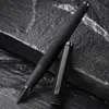 Stylos 517d Lt Hongdian Matte Black Metal Fountain Pen Titanium Black Ef / F / Nib Sier Clip Business Office Writing Gift