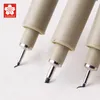 Pennen Japan Sakura naald pen set xsdk waterdichte haak pen tekening hand getrokken stripstudenten ontwerp anime gewijd zwarte gel pen