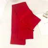 Scarves 146 13cm Women Narrow Long Scarf Solid Color Silk Tie Female Satin Bag Ribbon For Bags Fashion Headbands Choker Streamer