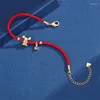 Charm-Armbänder, Ratten, rotes Seil-Armband für Frauen und Mädchen, Wunschschmuck, Party, Geburtstag, Armreif, Weihnachtsschmuck, Weihnachtsgeschenk-Zubehör