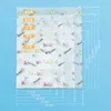 New Printed Travel Seal Bag PEVA zipper sorting clothes storage bag Scrub bag luggage travel ziplock bag clothes organizer