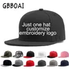 Visors Custom Cap Embroidery Monogram Baseball Hat Spersonalizowani mężczyźni kobiety Gorras Planas Hip Hop Bone Aba reta 230627
