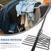 Hangers Hanger For Pants 10Pcs Trouser Space Saving Clothes Airer Socks Underwear Bras And