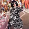 Abbigliamento etnico Vintage Donna Cheongsam Stile cinese Giovani ragazze Stampa Fiore Qipao Vestidos Estate Mini Qi Pao Elegante abito da sera