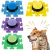 Dog Toys Chews 4Pcs Talking Button Recordable Training Buttons for Dogs Buzzer with Anti Slip Pad 30 Seconds Voice Recording 230628
